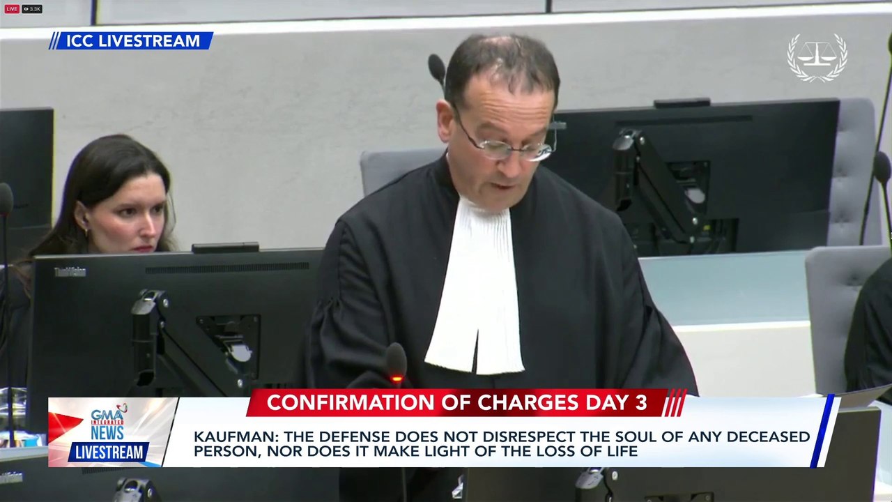 Kaufman - 'Defense does not disrespect the soul of any deceased person' | GMA Integrated News