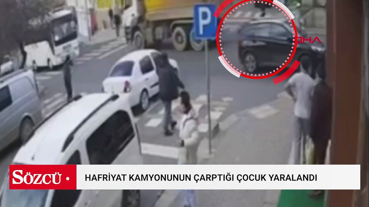 Hafriyat kamyonunun çarptığı 14 yaşındaki kız çocuğu yaralandı