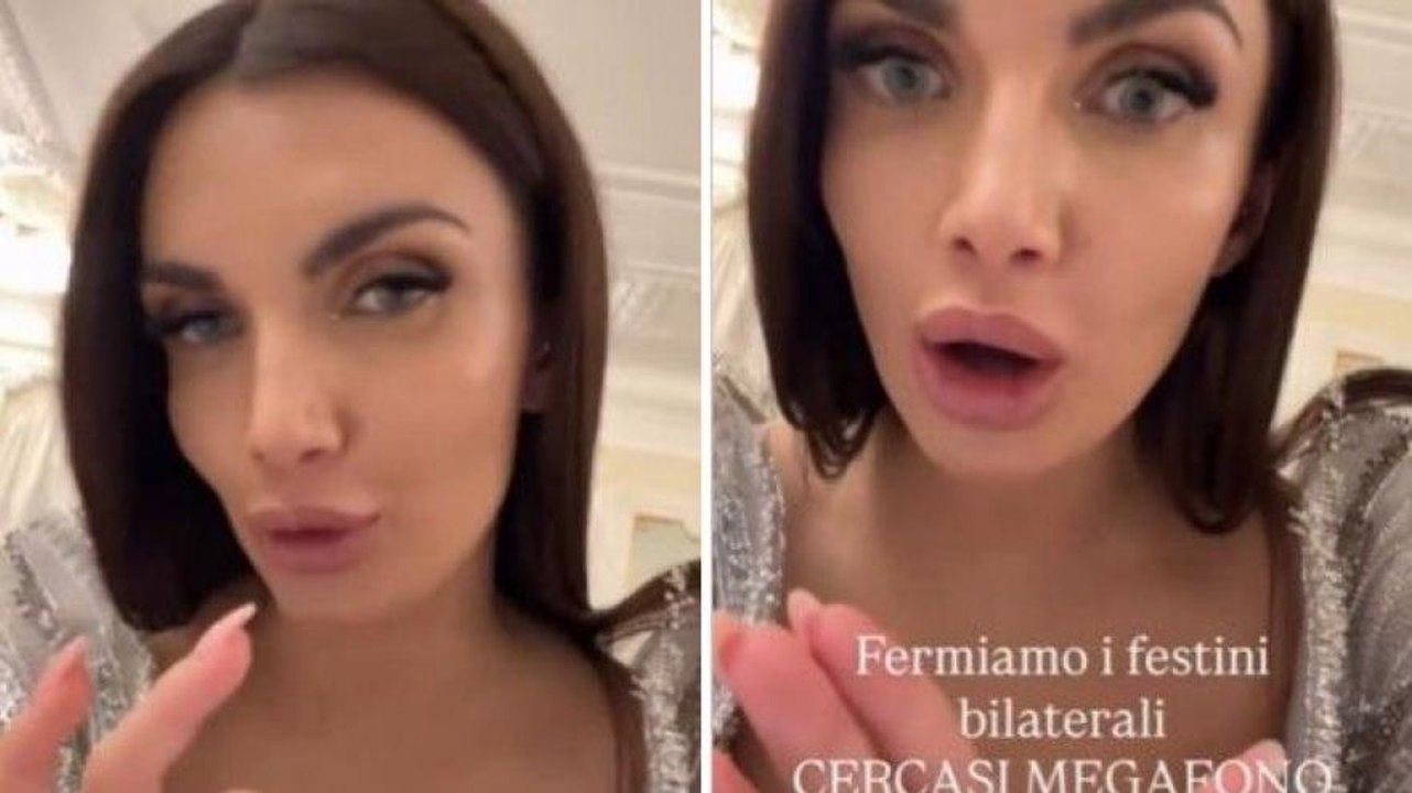 Sanremo, Elettra Lamborghini furiosa: "Basta festini! Portatemi un megafono"