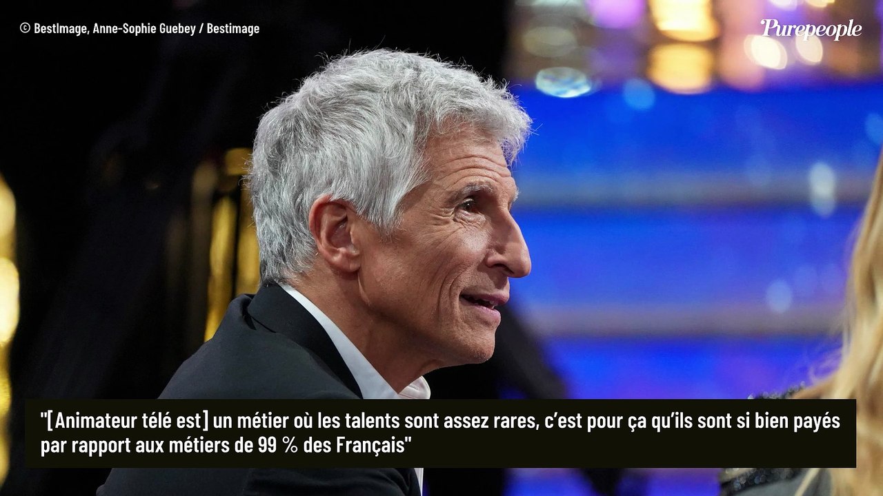 "Très bien payé" : Le producteur de Nagui évoque le salaire de l’animateur
