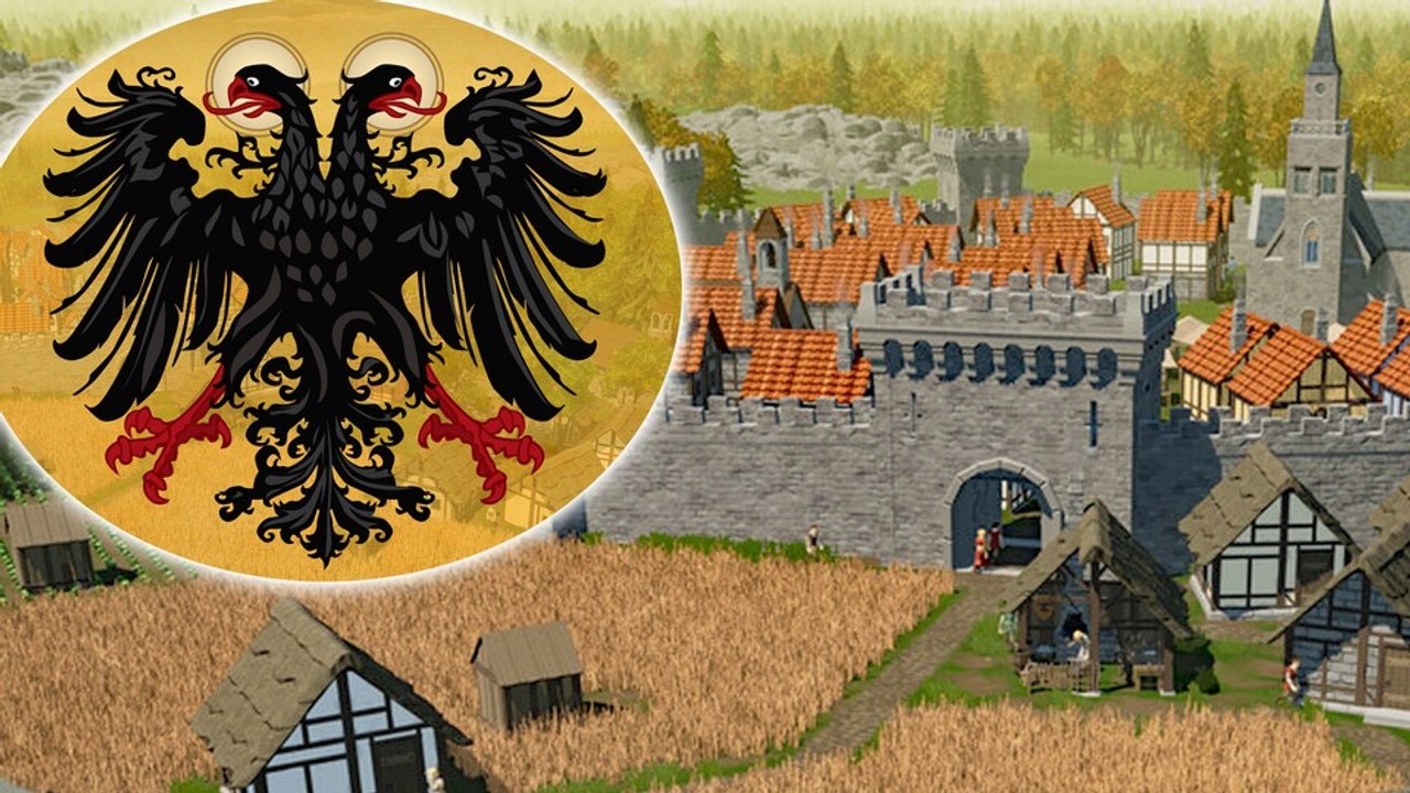 Ein neues mittelalter-aufbauspiel schickt euch ins heilige römische reich, um städte zu errichten und kaiser zu werden