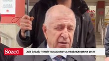 Ümit Özdağ, 'Tehdit' suçlamasıyla yargılandığı davada hakim karşısına çıktı