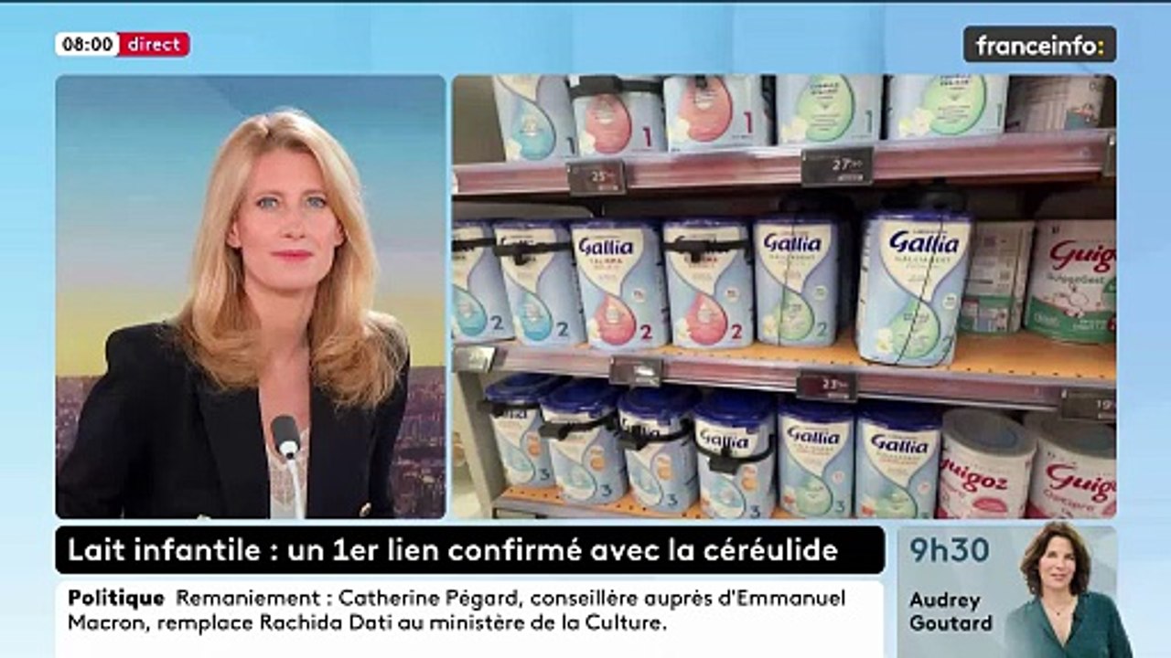 Pour la première fois, la toxine céréulide, à l’origine de la vague actuelle de rappels de laits infantiles, a été repérée chez un bébé français