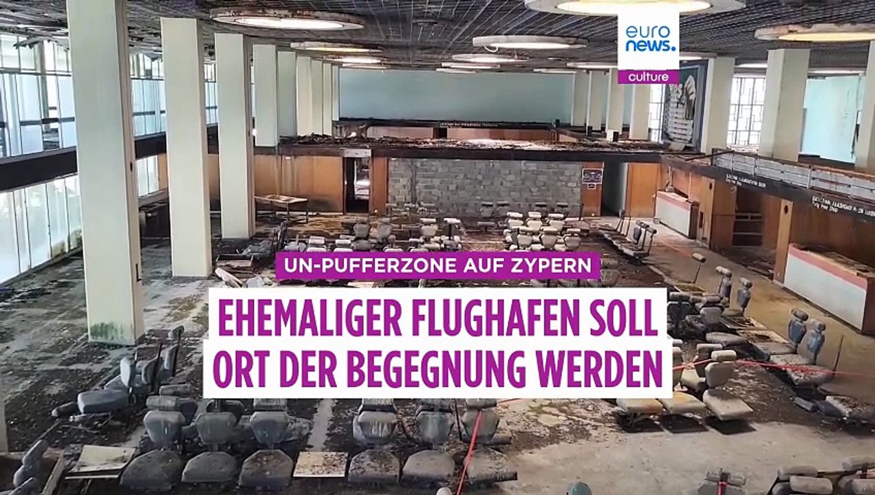 Geisterflughafen in UN-Pufferzone: Museum soll Spaltung Zyperns überwinden