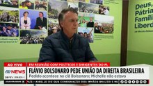 Flávio Bolsonaro defende união da direita em reunião