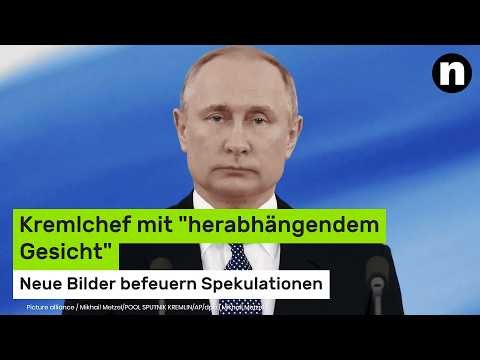 Wladimir Putin krank?: Kremlchef mit herabhängendem Gesicht - neue Bilder befeuern Spekulationen