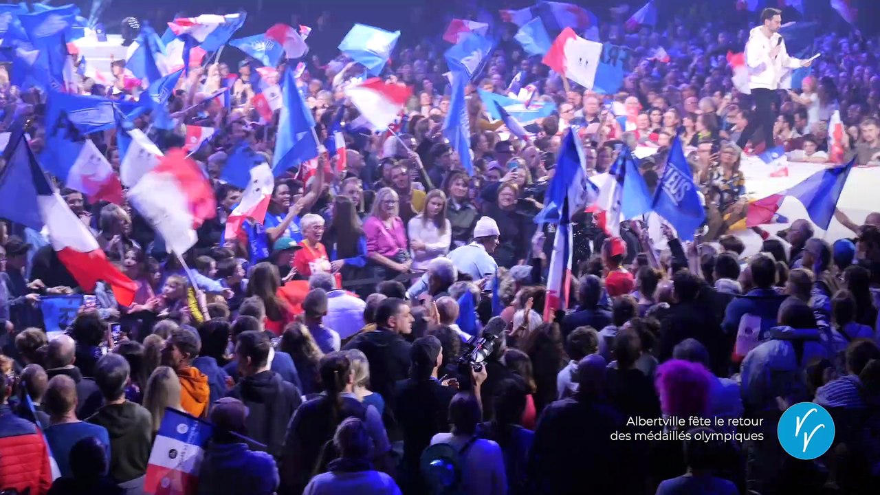 Voyons Voir : Albertville fête le retour des athlètes olympiques