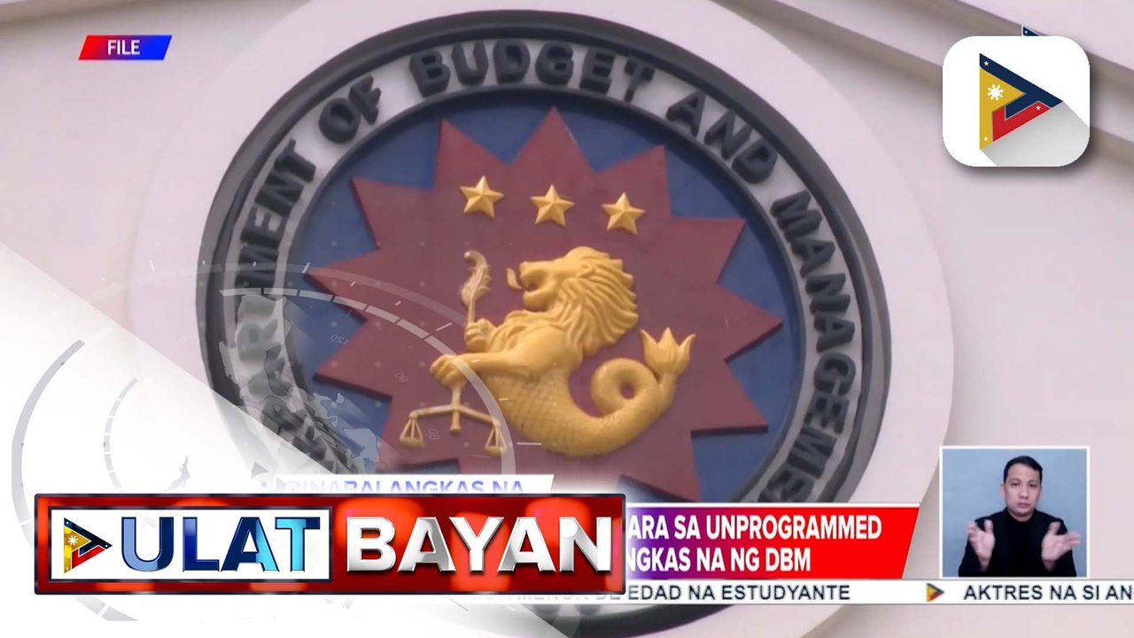 Maayos na paggamit ng pondo para sa unprogrammed appropriations, binabalangkas na ng DBM