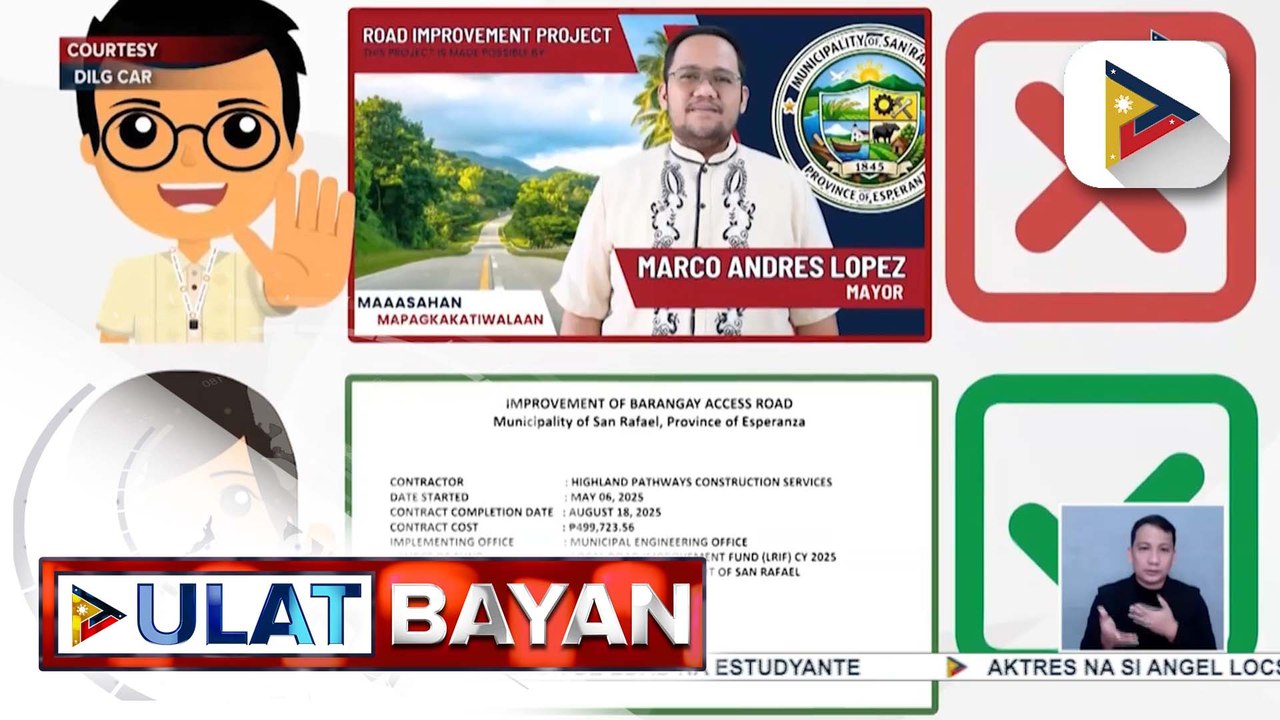 Anti-Epal Policy, mahigpit na ipapatupad ng DILG-Cordillera | ulat ni Jezryl Khate Lapizar ng PTV Cordillera