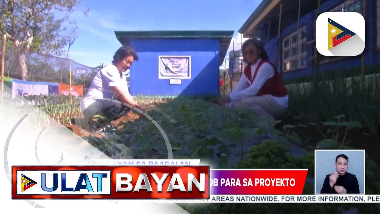 Komunidad sa Brgy. Bulalacao sa Benguet, nagkaisa para magkaroon ng gulayan sa paaralan sa ilalim ng Project LAWA at BINHI | ulat ni Jezryl Khate Lapizar ng PTV Cordillera