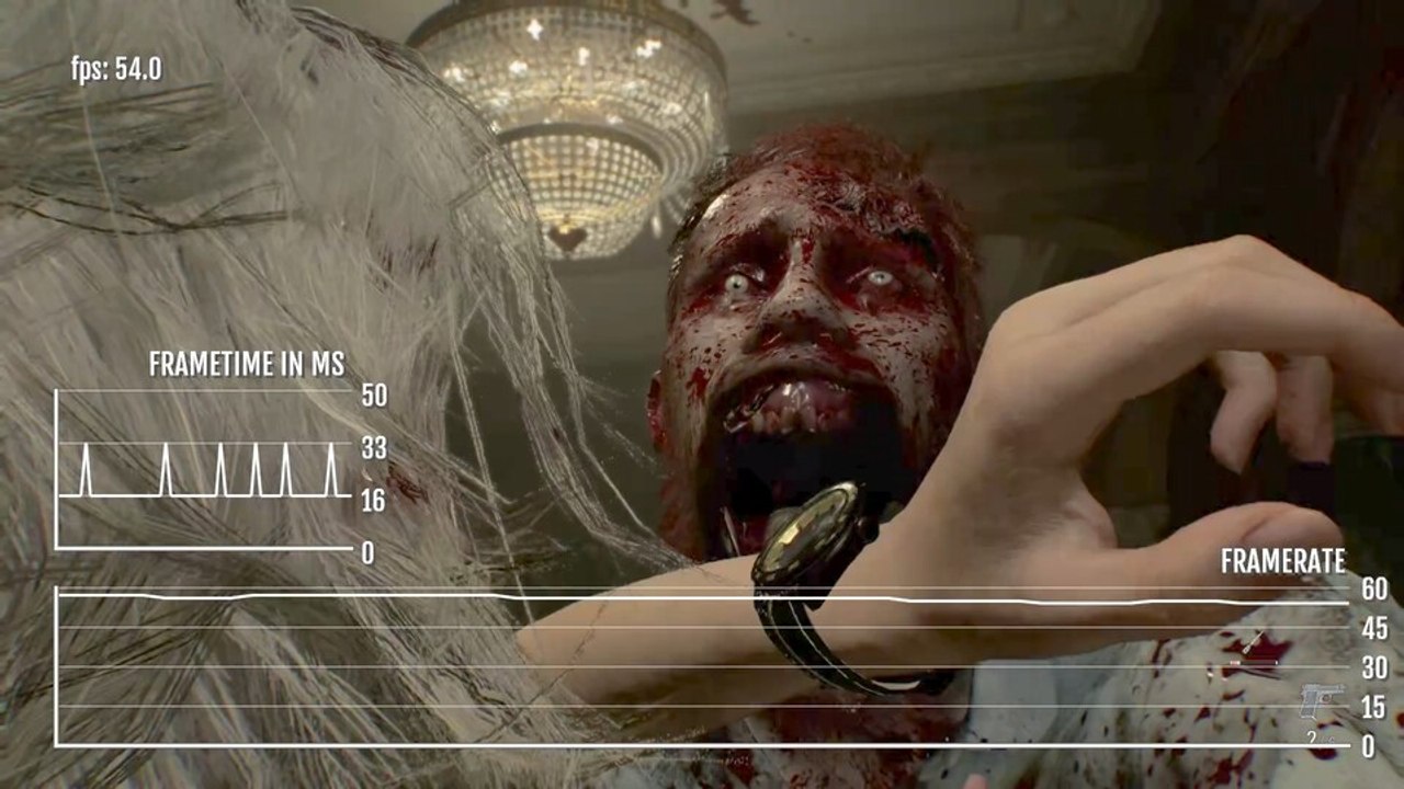 Zwei Grace-Abschnitte mit typischem Gameplay - wirklich flüssig ist das nicht