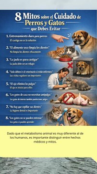 8 mitos sobre el cuidado de perros y gatos que debes evitar