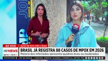 Brasil registra 88 casos de mpox em 2026