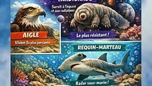 animaux dotés de superpouvoirs