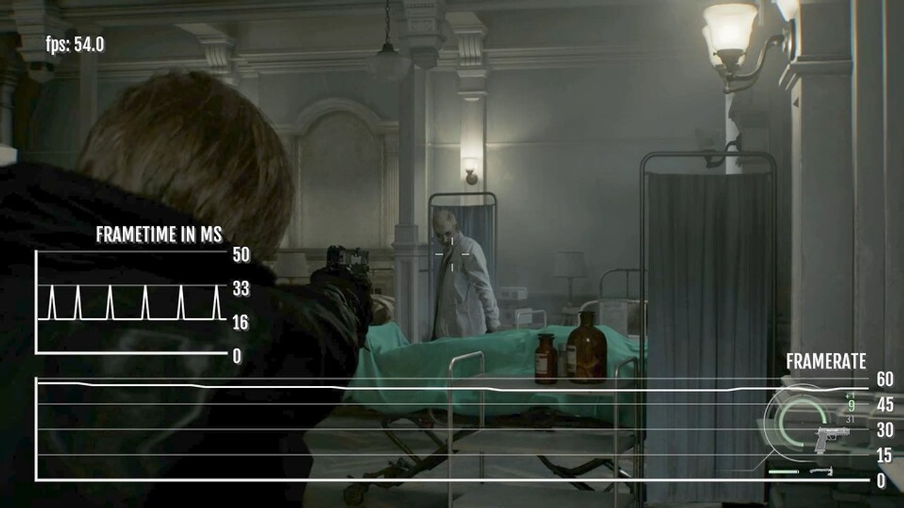 Resi 9 aus der Perspektive von Leon leidet unter den massivsten Rucklern