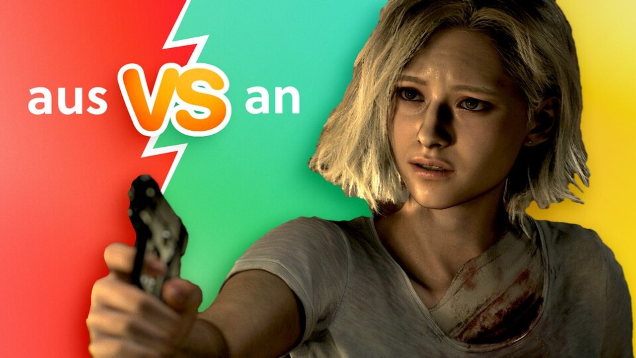 Wir laufen in Resident Evil Requiem mit maximalen Details in 4K durch ein völlig harmloses Sanatorium, einmal mit Pathtracing und einmal ohne