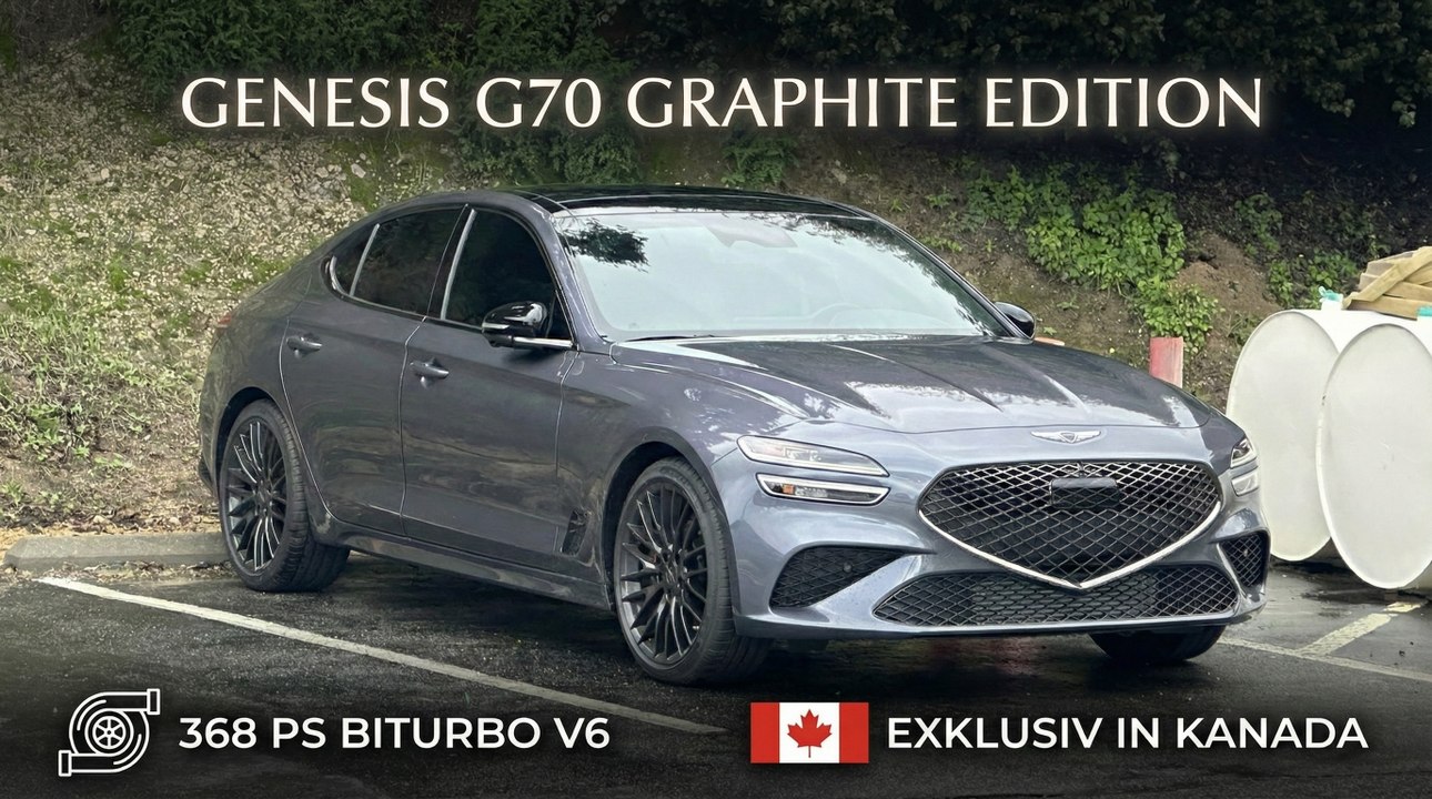 2026 Genesis G70 Graphite Special Edition 3.3T AWD