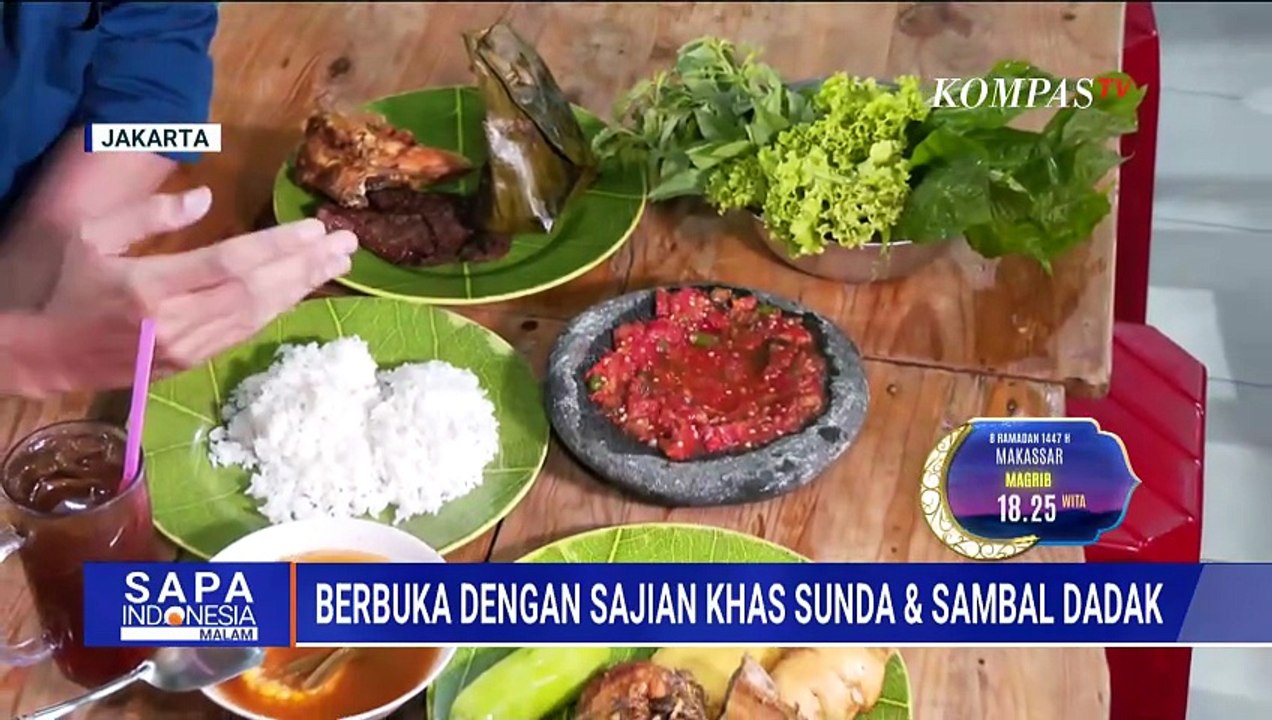 Prasmanan di Ampera 2 Tak Cikini, Kuliner Sunda dan Sambal Dadak Jadi Menu Favorit Buka Puasa