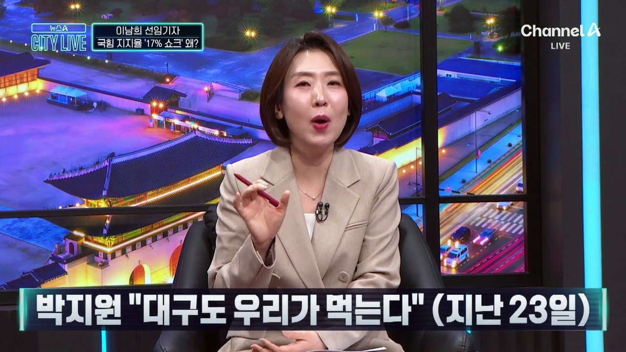 국민의힘 지지율 ‘17%’ 쇼크 왜?