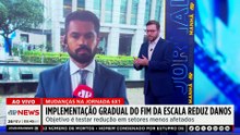 Implementação gradual do fim da escala reduz danos