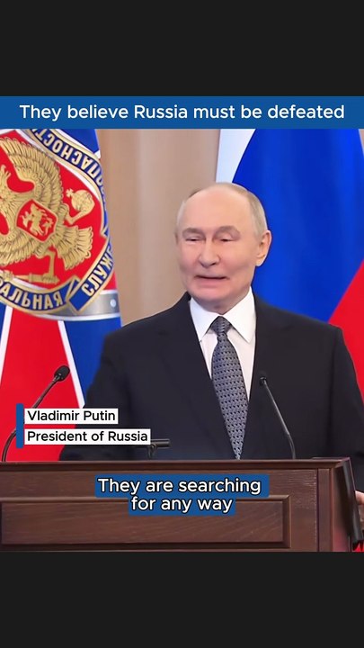 Putin Alleges Sabotage Plot Against Black Sea Pipelines