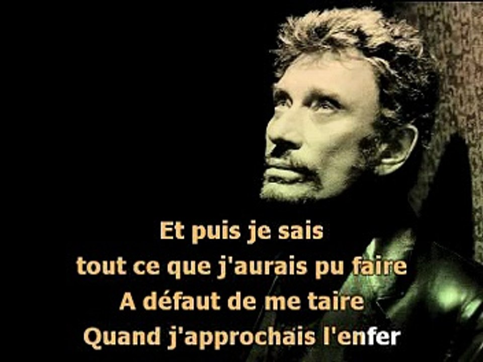 Johnny Hallyday – Et Puis Je Sais (Version Karaoké)