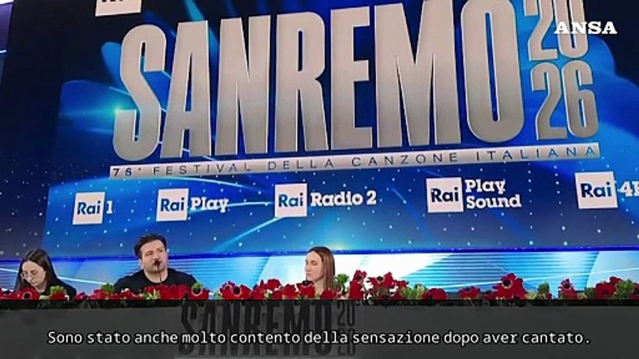 Eddie Brock: "Felice di quello che ho fatto sul palco di Sanremo"