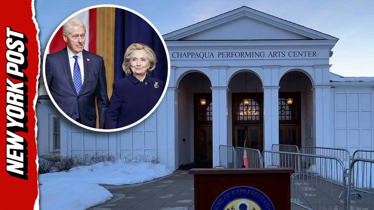 Bill and Hillary Clinton set for Epstein deposition in Chappaqua, NY