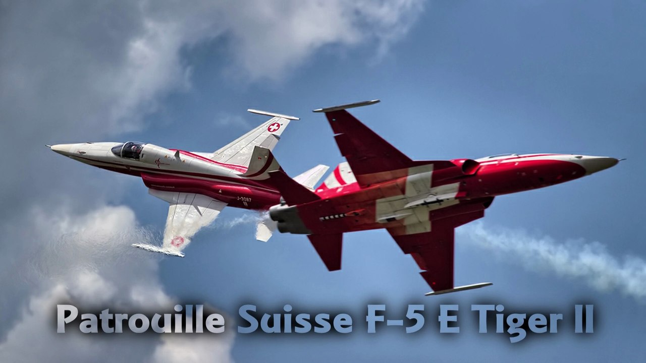 Patrouille suisse F-5 E Tiger II 🤩Volkel Air Base