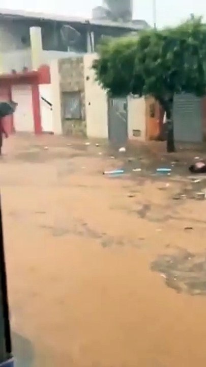 Município de Cícero Dantas é atingido por fortes chuvas