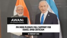 India PM Modi pledges full support for Israel