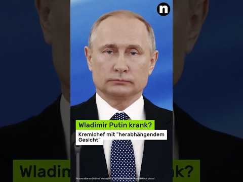 Wladimir Putin krank?: Kremlchef mit herabhängendem Gesicht - neue Bilder befeuern Spekulationen