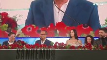 Sanremo, Carlo Conti: "Lo share e' cresciuto? Continuiamo a pedalare"