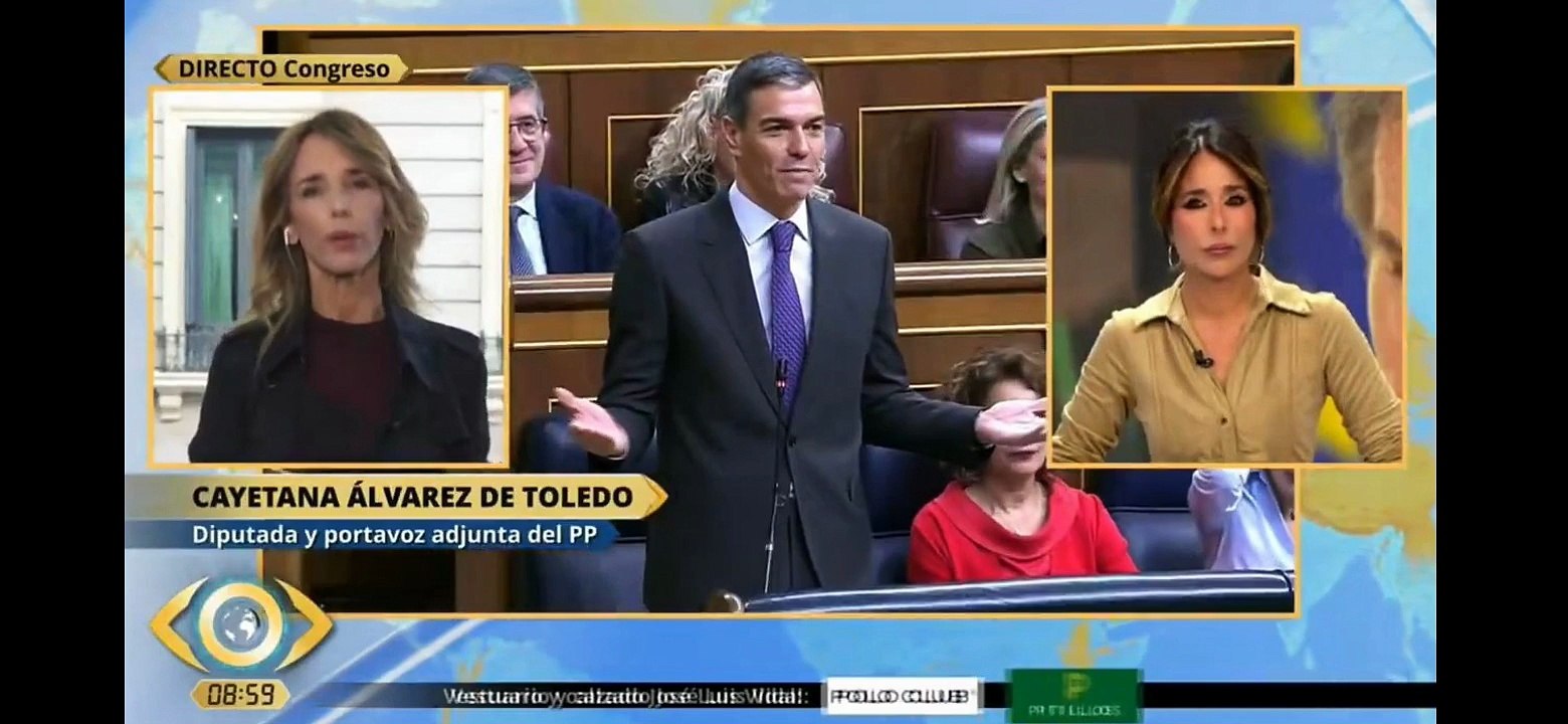 Cayetana retrata al ‘paciente’ Sánchez: «La a salud de un presidente no es un asunto privado»