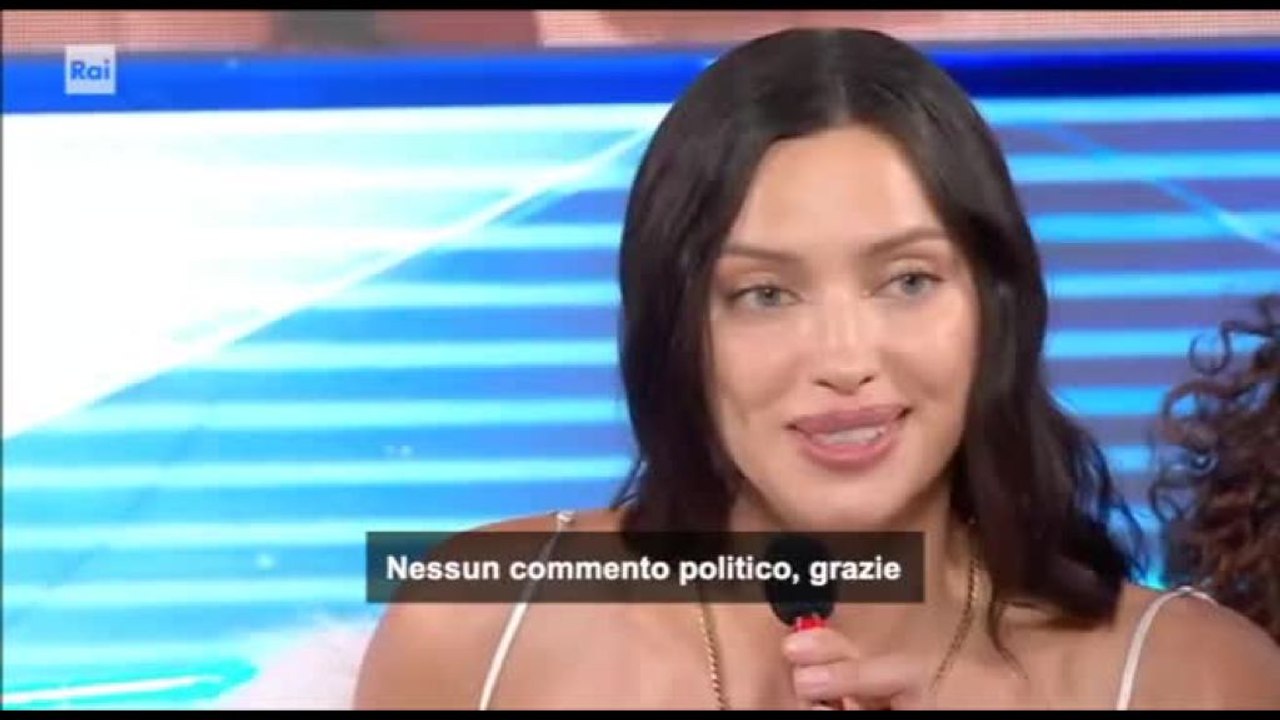 Sanremo, Irina: "Niente politica, da russa onorata di essere qui"
