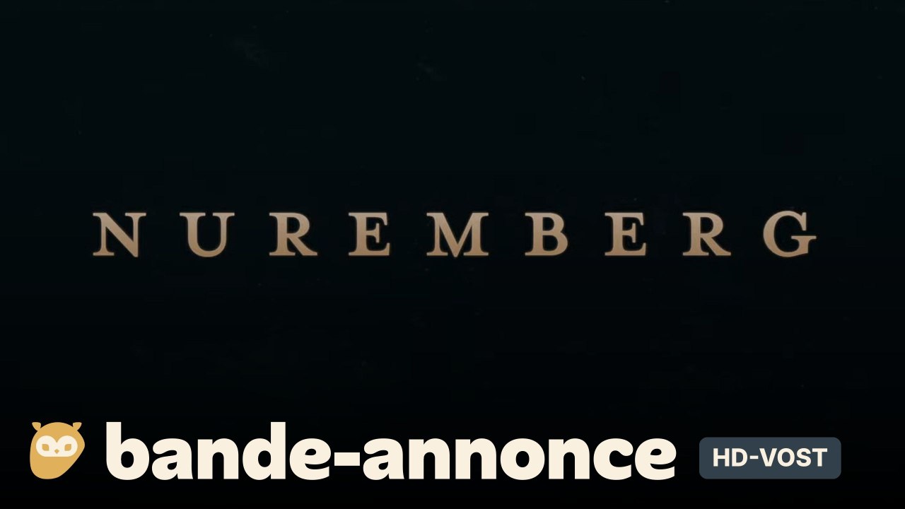 Nuremberg de James Vanderbilt avec Russell Crowe, Rami Malek, Richard E. Grant : bande-annonce [HD-VOST] | 28 janvier 2026 en salle