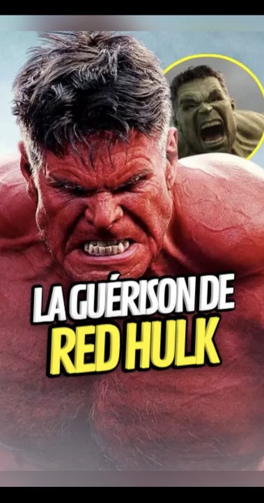 Red Hulk a t-il un facteur de guérison ? #redhulk #captainamericabravenewworld #onregardequoi #marvel #hulk