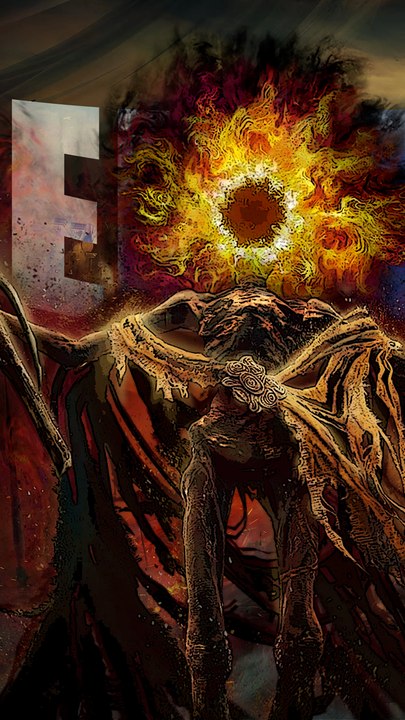 Midra n'a pas contrôlé la flamme frénétique, mais à simplement arrêté de lui résister.