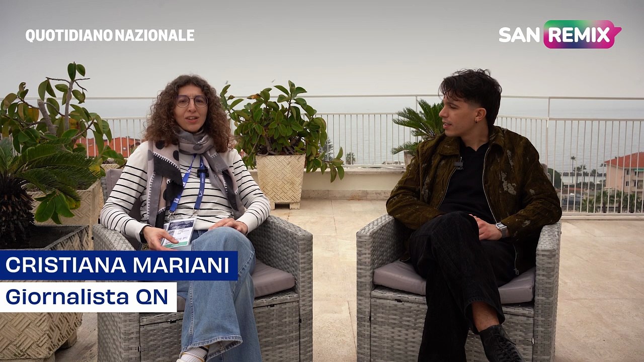 Sanremix - Cristiana Mariani intervista Francesco Favini, autore di "Naturale" di Leo Gassmann