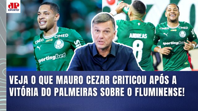 ISSO É UMA PRAGA! POR QUE SERÁ que o VITOR ROQUE... MAURO CEZAR É DIRETO! | PALMEIRAS x FLUMINENSE