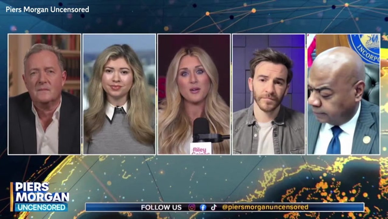 Riley Gaines says immigrant husband is ‘more American’ than some US citizens because he ‘respects ICE’