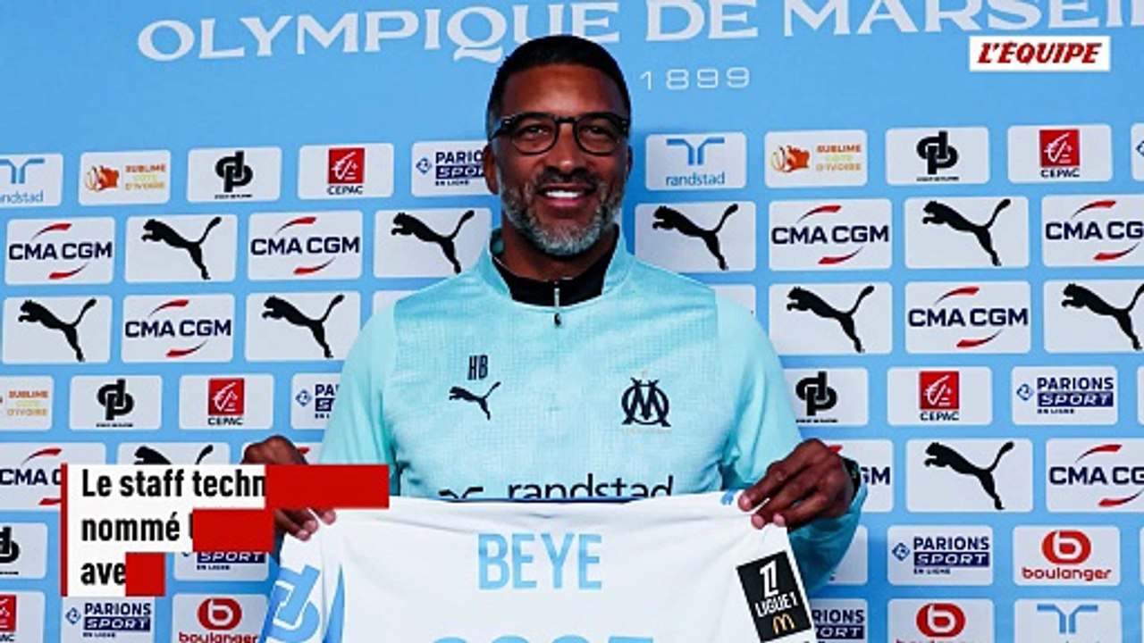 Les adjoints d'Habib Beye Sébastien Bichard, Olivier Saragaglia et Yann Cavezza confirmés à l'OM - Foot - Ligue 1 - OM