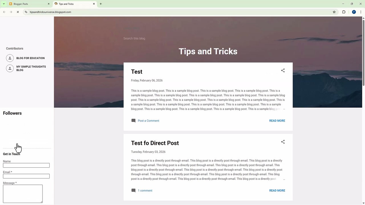 Blogger 65 Blog Attribution Widget