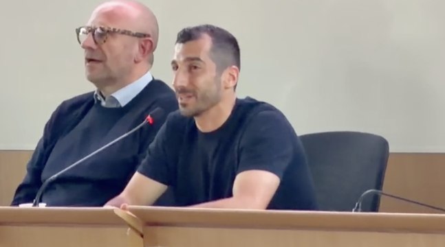 VIDEO FCIN1908 / Mkhitaryan: Io allenatore in futuro? Rispondo così, magari proverò a...