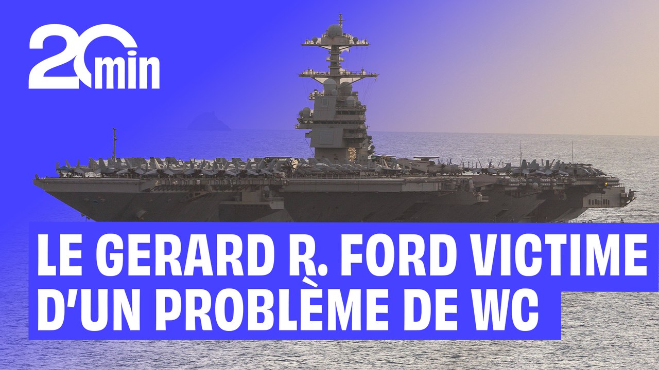 Le porte-avions américain USS Gerald R. Ford pénalisé... par ses toilettes