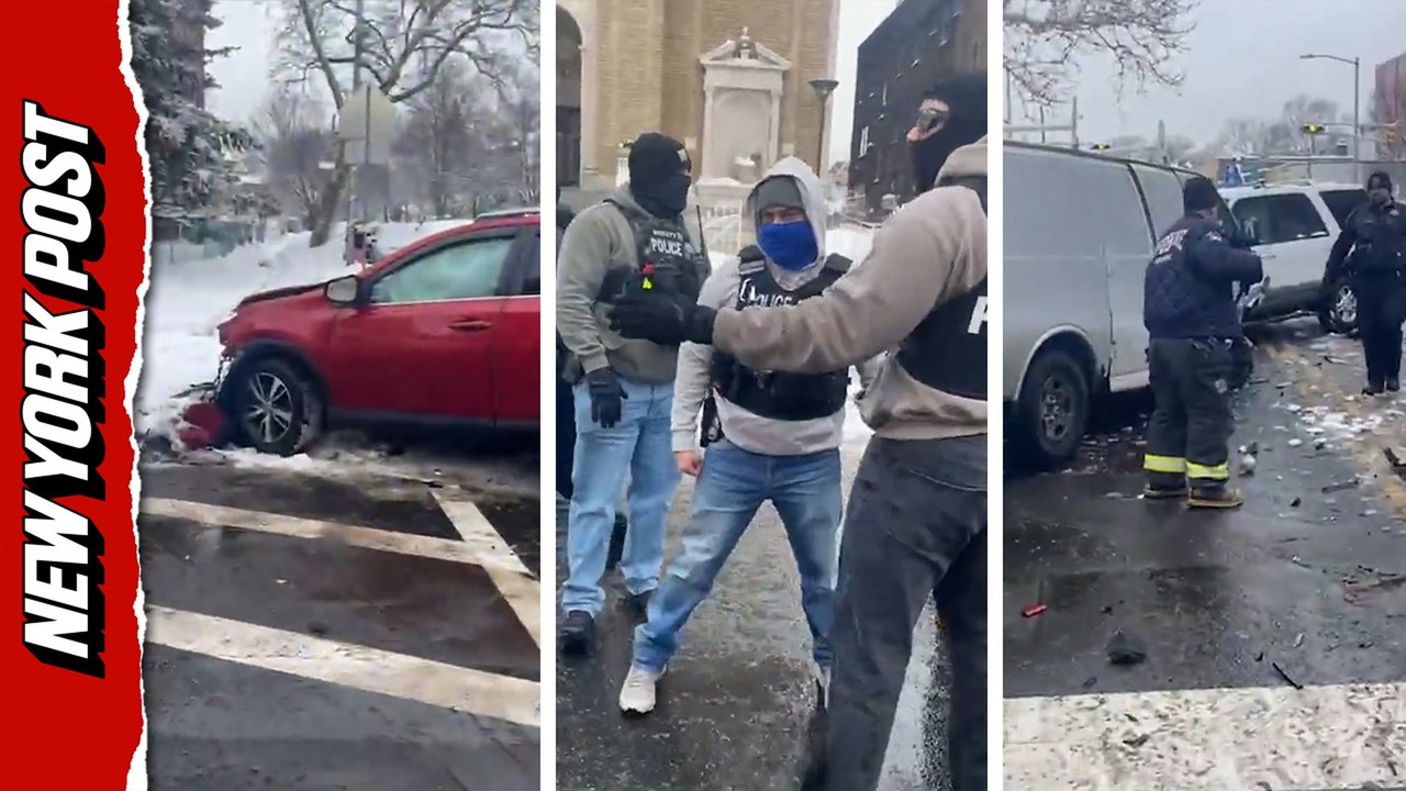 Newark residents confront ICE following multi-c...