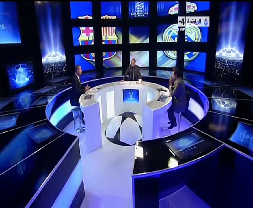 برنامج ملاعب اوروبية - الجزيرة الرياضية.نصف نهائي ابطال 2011