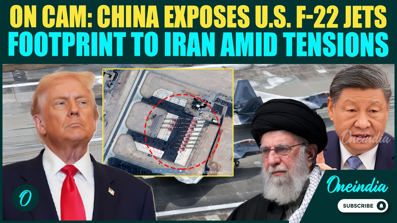 China ‘PIERCES’ Israeli Airbase; LEAKS U.S F-22 Jets Deployment Location To Iran | All Out War Soon?