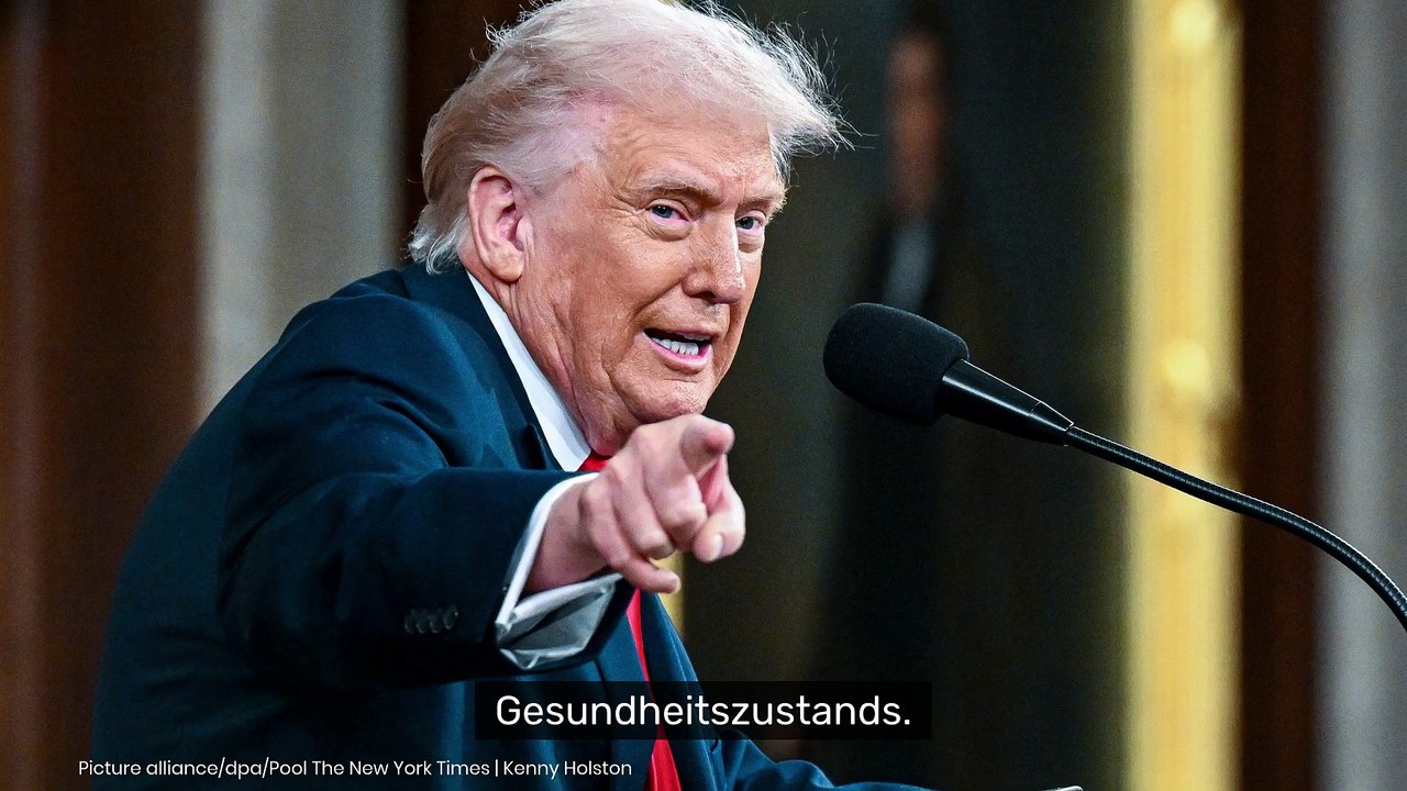 Donald Trump krank: Handverletzung stümperhaft kaschiert