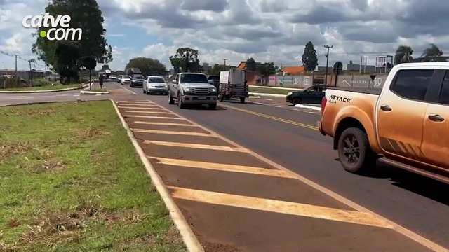 Motociclista fica ferido após batida na BR-369